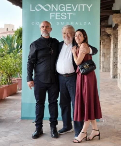 Pietro Mereu al Longevity Fest con ospiti dell’evento